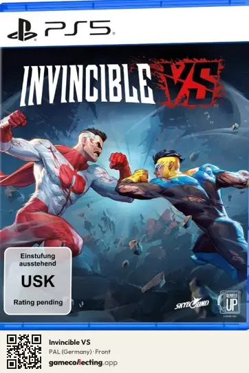 Invincible VS PlayStation 5, Germany box front