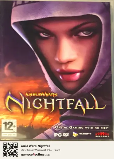 Guild Wars: Nightfall Computer, PAL box front
