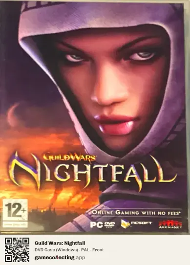 Guild Wars: Nightfall Computer, PAL box front