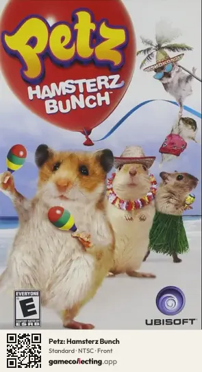 Petz: Hamsterz Bunch PlayStation Portable, NTSC box front