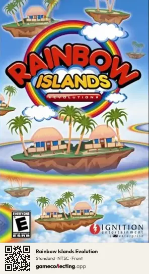Rainbow Islands Evolution PlayStation Portable, NTSC box front
