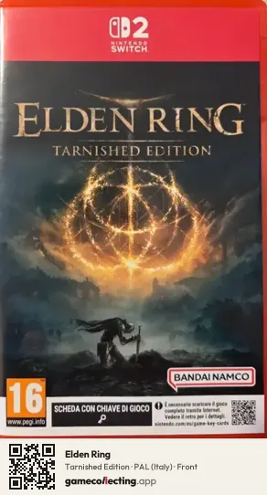 Elden Ring Nintendo Switch 2, Italy box front