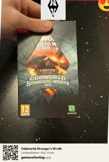 Oddworld: Stranger's Wrath Nintendo Switch, PAL box front