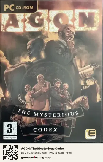 AGON: The Mysterious Codex Computer, Spain box front