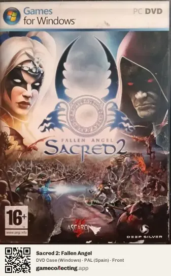 Sacred 2: Fallen Angel Computer, Spain box front