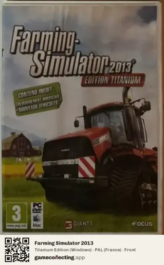 Farming Simulator 2013 Computer, France box front