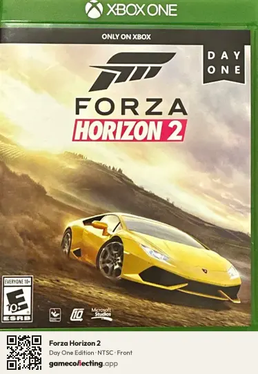 Forza Horizon 2 Xbox One, NTSC box front