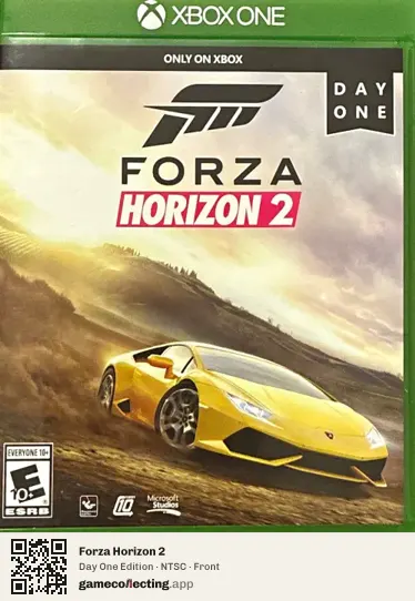 Forza Horizon 2 Xbox One, NTSC box front