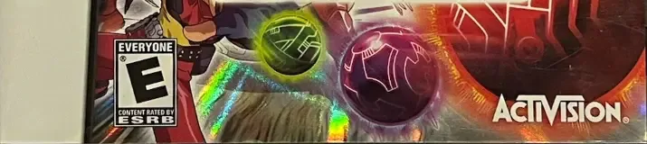 Bakugan Battle Brawlers: Battle Trainer, the ESRB box on its front