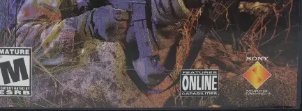 SOCOM: U.S. Navy SEALs, the ESRB box on its front