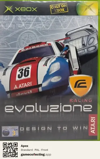 Apex Xbox, PAL box front