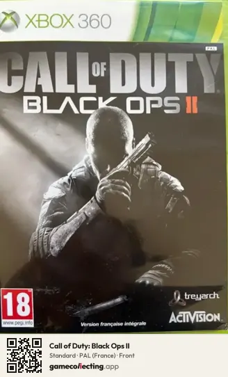 Call of Duty: Black Ops II Xbox 360, France box front