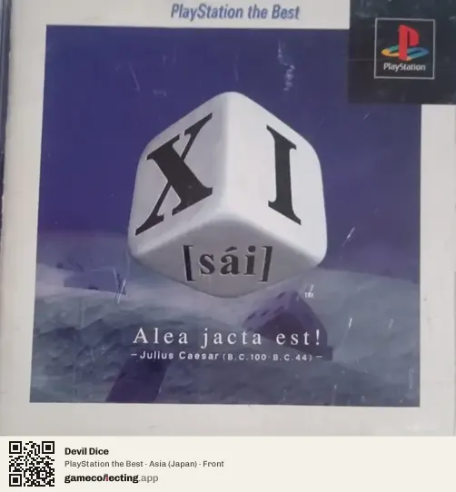 Devil Dice PlayStation, Asia box front