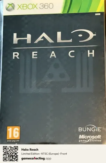 Halo: Reach Xbox 360, Europe box front