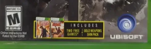 Tom Clancy's Rainbow Six Siege, the ESRB box on its front