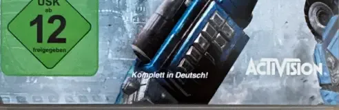 Transformers: War for Cybertron, the USK square on its front