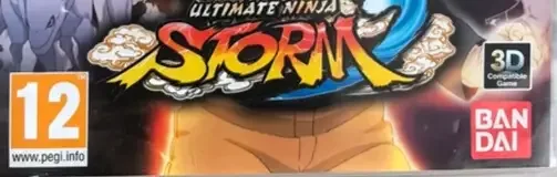 Naruto Shippuden: Ultimate Ninja Storm 3, the PEGI square on its front