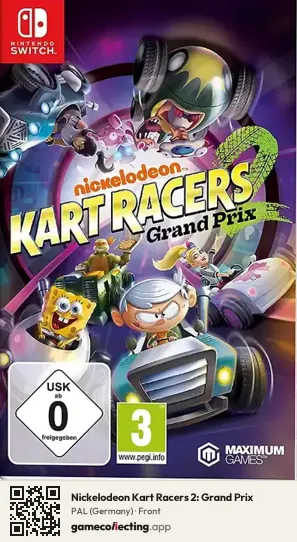 Nickelodeon Kart Racers 2: Grand Prix Nintendo Switch, Germany box front