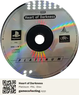 Heart of Darkness PlayStation, PAL disc