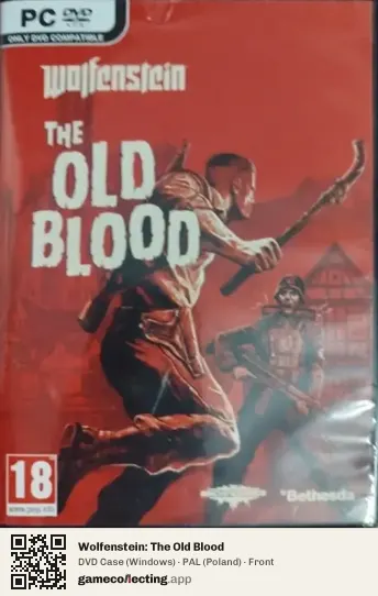 Wolfenstein: The Old Blood Computer, Poland box front