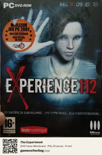 The Experiment Computer, France box front