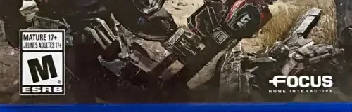 The Surge, the ESRB box on its front