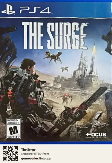 The Surge PlayStation 4, NTSC box front