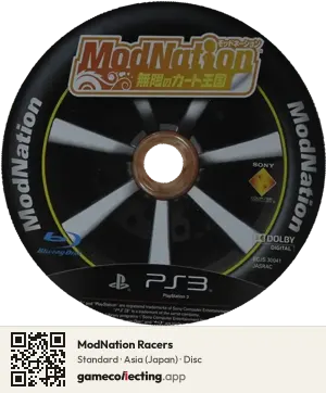 ModNation Racers PlayStation 3, Asia disc