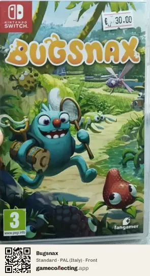 Bugsnax Nintendo Switch, Italy box front