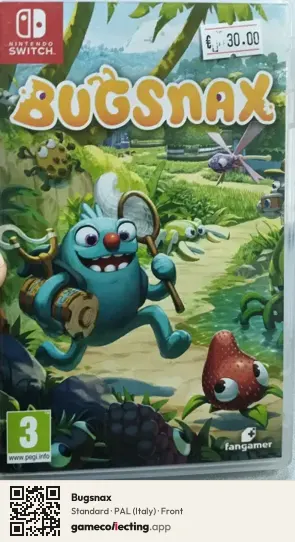 Bugsnax Nintendo Switch, Italy box front