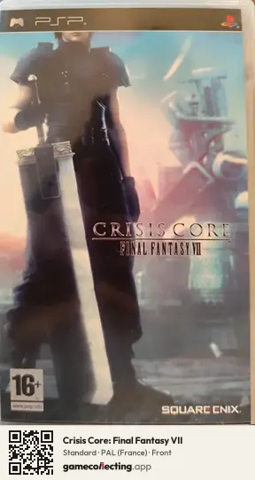 Crisis Core: Final Fantasy VII PlayStation Portable, France box front
