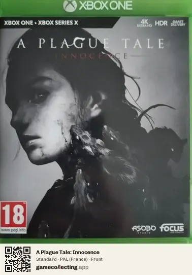 A Plague Tale: Innocence Xbox One, France box front