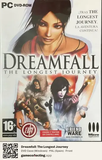 Dreamfall: The Longest Journey Computer, Spain box front