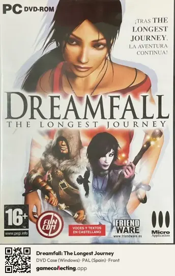 Dreamfall: The Longest Journey Computer, Spain box front