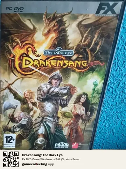Drakensang: The Dark Eye Computer, Spain box front
