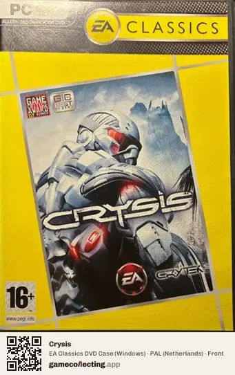 Crysis Computer, Netherlands box front