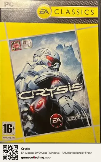 Crysis Computer, Netherlands box front