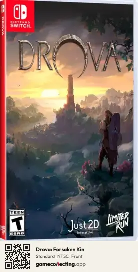 Drova: Forsaken Kin Nintendo Switch, NTSC box front