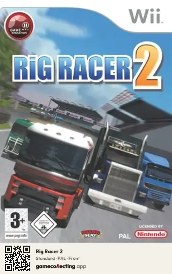 Rig Racer 2 Nintendo Wii, PAL box front
