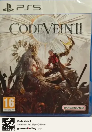 Code Vein II PlayStation 5, Spain box front
