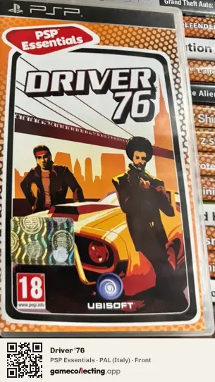 Driver '76 PlayStation Portable, Italy box front