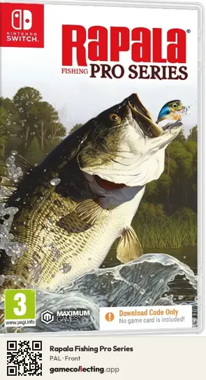 Rapala Fishing Pro Series Nintendo Switch, PAL box front