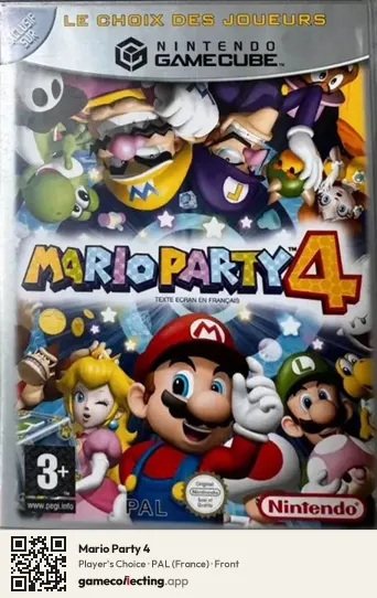 Mario Party 4 Nintendo GameCube, France box front