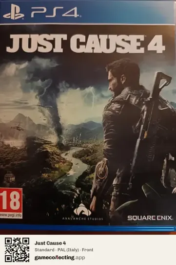 Just Cause 4 PlayStation 4, Italy box front