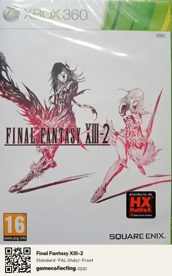 Final Fantasy XIII-2 Xbox 360, Italy box front