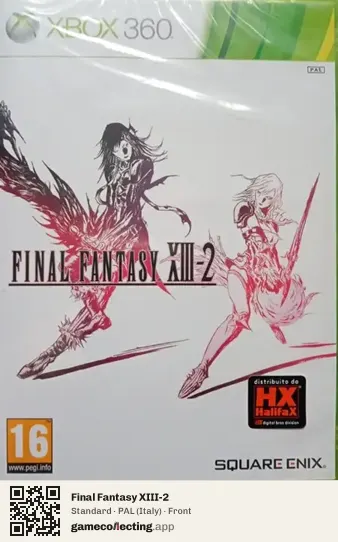 Final Fantasy XIII-2 Xbox 360, Italy box front