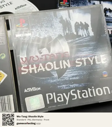 Wu-Tang: Shaolin Style PlayStation, Germany box front