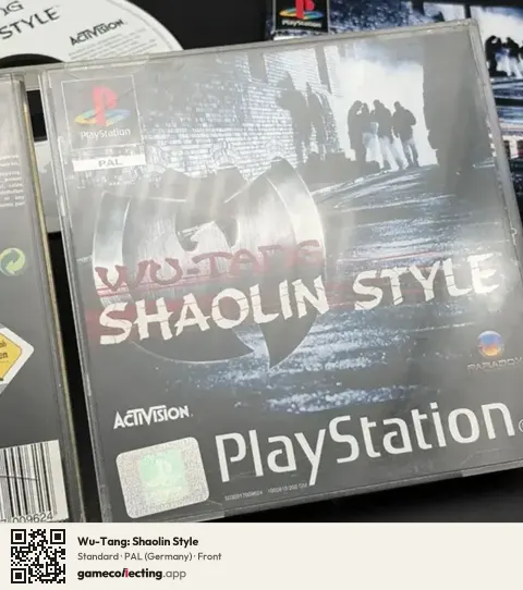 Wu-Tang: Shaolin Style PlayStation, Germany box front