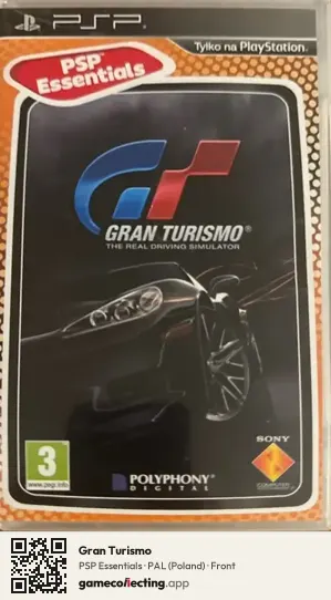 Gran Turismo PlayStation Portable, Poland box front