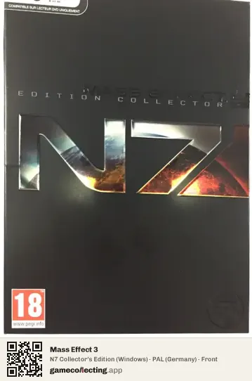 Mass Effect 3 Computer, Germany box front